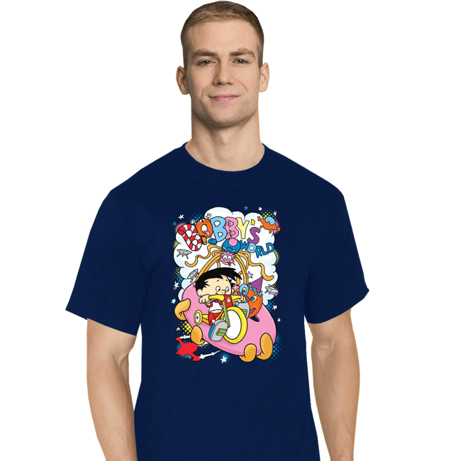 Secret_Shirts T-Shirts, Tall / Large / Navy Bobby's World