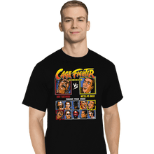 Load image into Gallery viewer, Secret_Shirts T-Shirts, Tall / Large / Black Cage  Fighter
