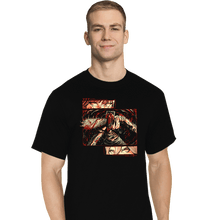Load image into Gallery viewer, Daily_Deal_Shirts T-Shirts, Tall / Large / Black Chainsaw Man
