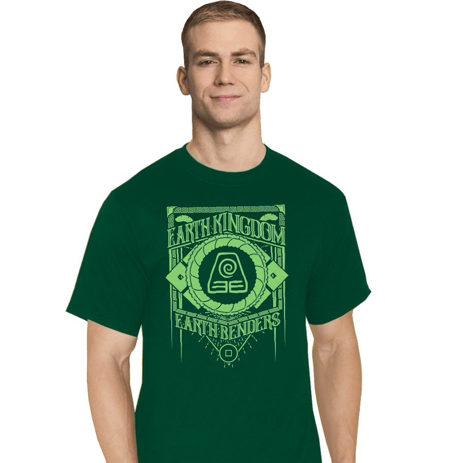 Shirts T-Shirts, Tall / Large / Charcoal Earth Kindgom