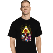 Load image into Gallery viewer, Daily_Deal_Shirts T-Shirts, Tall / Large / Black Dipper Strange and the Gravity of Madness
