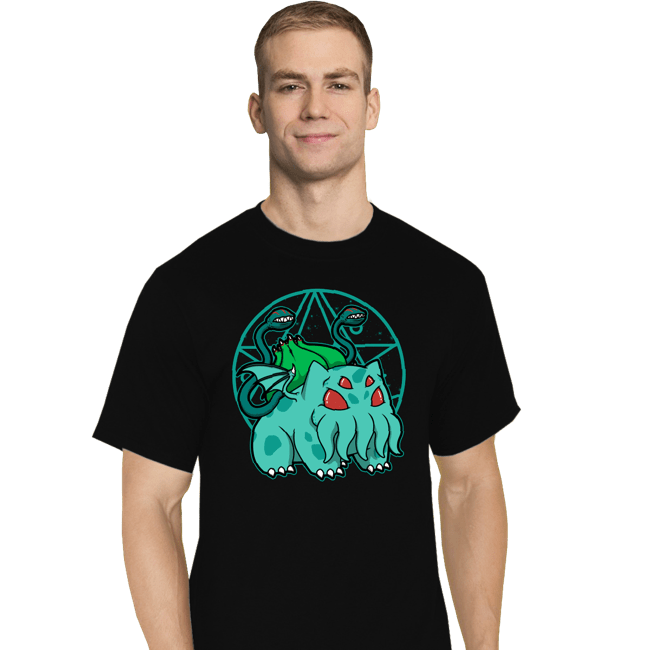 Secret_Shirts T-Shirts, Tall / Large / Black Bulba-thulhu