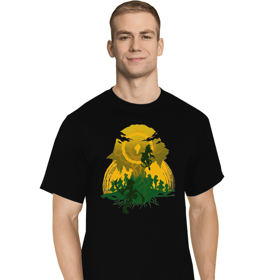 Shirts T-Shirts, Tall / Large / Black The Battle At The Tree Of Life