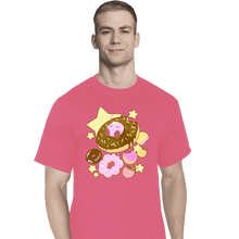 Load image into Gallery viewer, Daily_Deal_Shirts T-Shirts, Tall / Large / Red Kirby Donuts
