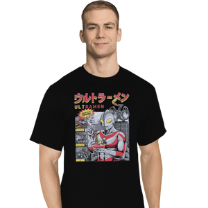 Shirts T-Shirts, Tall / Large / Black Ultramen