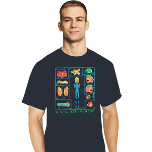 Shirts T-Shirts, Tall / Large / Dark Heather Hero Builder