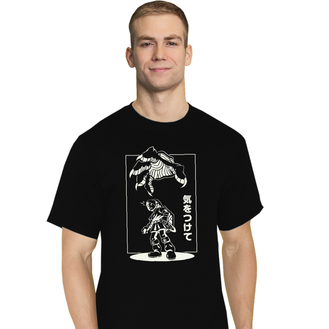 Daily_Deal_Shirts T-Shirts, Tall / Large / Black Threat From Above