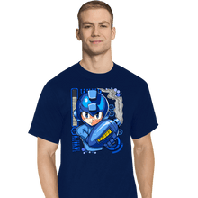 Load image into Gallery viewer, Secret_Shirts T-Shirts, Tall / Large / Navy A Metal Hero
