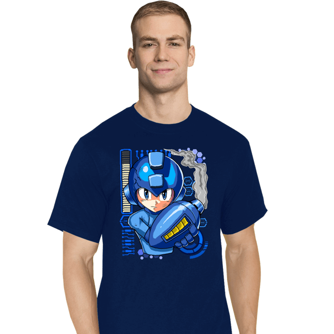 Secret_Shirts T-Shirts, Tall / Large / Navy A Metal Hero