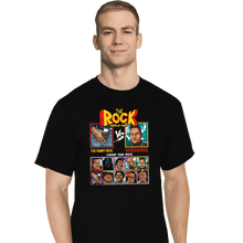 Load image into Gallery viewer, Shirts T-Shirts, Tall / Large / Black The Rock Fighter
