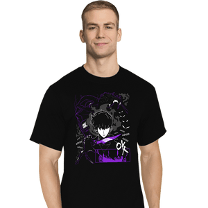 Daily_Deal_Shirts T-Shirts, Tall / Large / Black Shadow Monarch