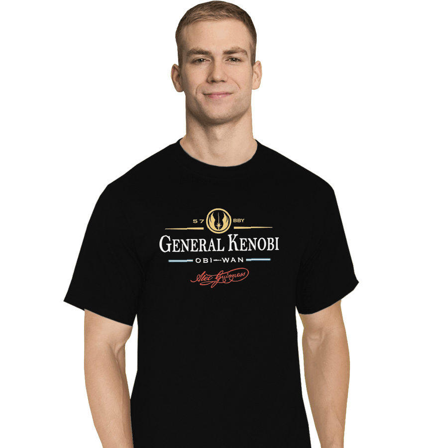 Shirts T-Shirts, Tall / Large / Black General Kenobi