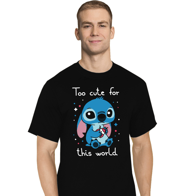 Secret_Shirts T-Shirts, Tall / Large / Black Too Cute