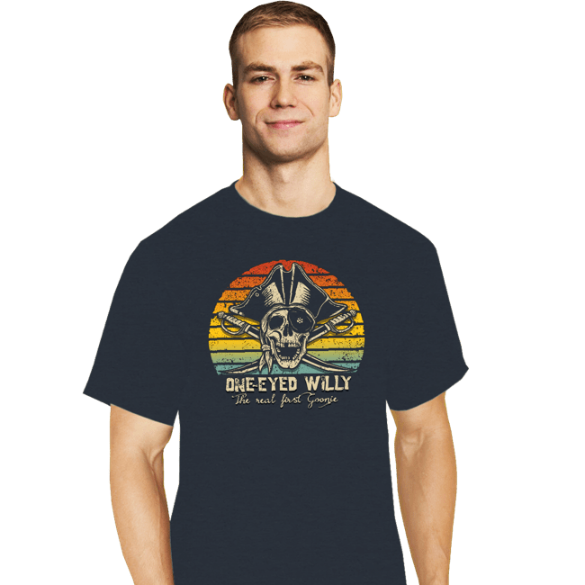 Daily_Deal_Shirts T-Shirts, Tall / Large / Dark Heather The Real First Goonie