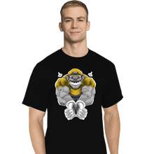Load image into Gallery viewer, Daily_Deal_Shirts T-Shirts, Tall / Large / Black Wario Time
