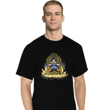 Load image into Gallery viewer, Shirts T-Shirts, Tall / Large / Black Gold Throne
