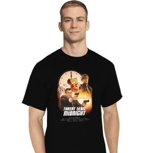 Secret_Shirts T-Shirts, Tall / Large / Black Threat Level