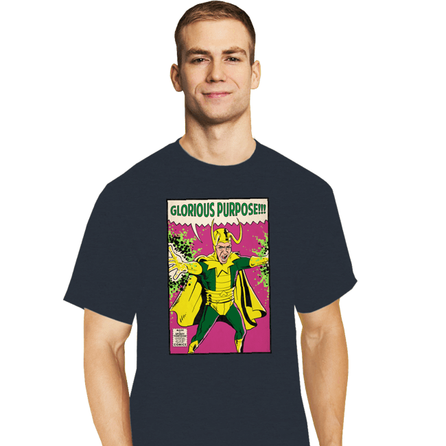 Shirts T-Shirts, Tall / Large / Dark Heather Glorious Purpose!!!