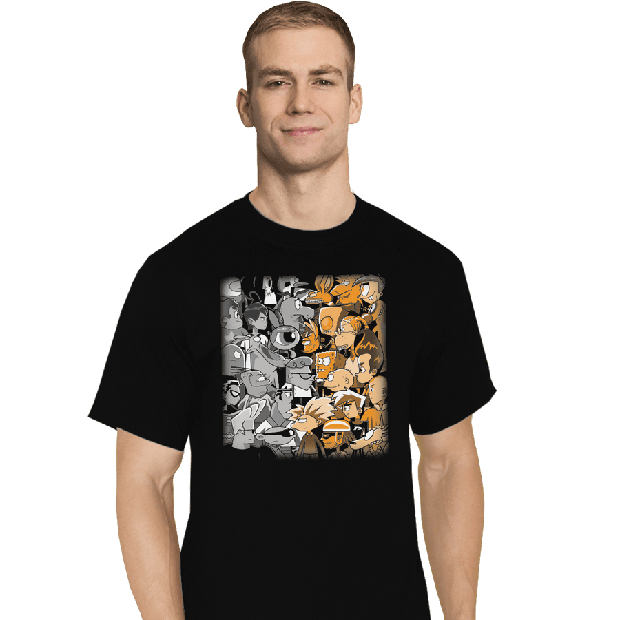 Shirts T-Shirts, Tall / Large / Black Clash Of Toons