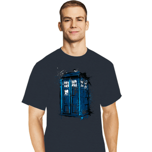 Shirts T-Shirts, Tall / Large / Dark Heather Time-And-Space