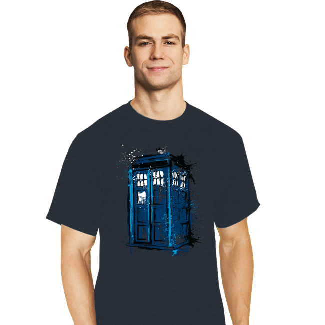 Shirts T-Shirts, Tall / Large / Dark Heather Time-And-Space