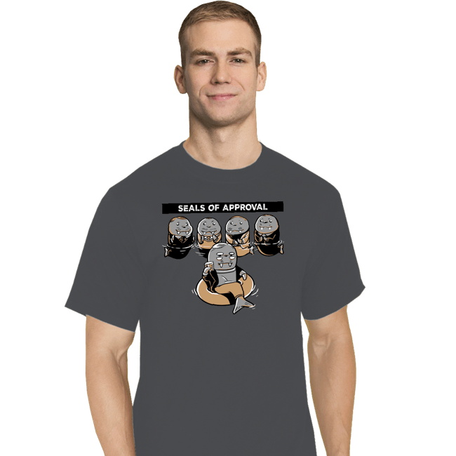 Secret_Shirts T-Shirts, Tall / Large / Charcoal Seals Of Approval