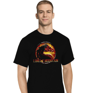 Shirts T-Shirts, Tall / Large / Black Lonely Mountain