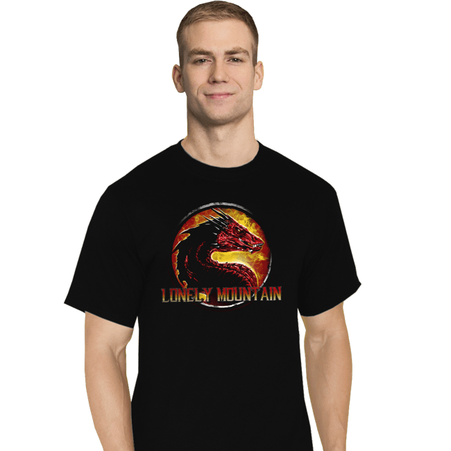 Shirts T-Shirts, Tall / Large / Black Lonely Mountain