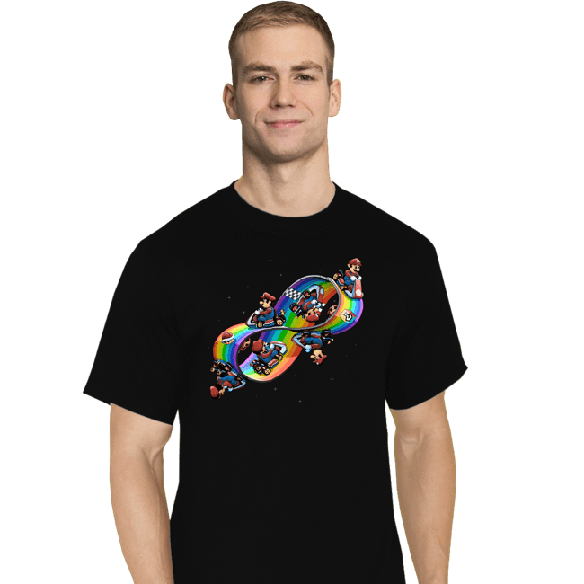 Daily_Deal_Shirts T-Shirts, Tall / Large / Black Mobius Kart