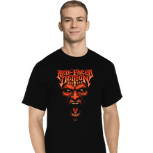 Load image into Gallery viewer, Shirts T-Shirts, Tall / Large / Black Red Faced Devil
