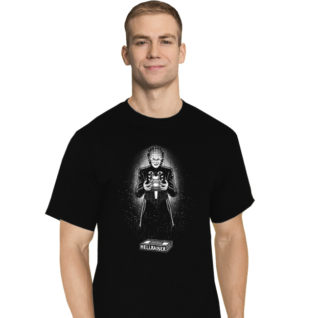 Daily_Deal_Shirts T-Shirts, Tall / Large / Black Glow In The Dark Hellraiser