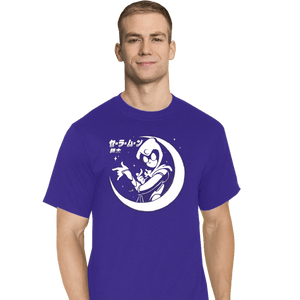 Daily_Deal_Shirts T-Shirts, Tall / Large / Royal Blue Sailor Knight