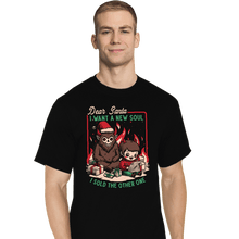 Load image into Gallery viewer, Secret_Shirts T-Shirts, Tall / Large / Black The Christmas Pact
