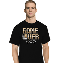 Load image into Gallery viewer, Shirts T-Shirts, Tall / Large / Black Game Over
