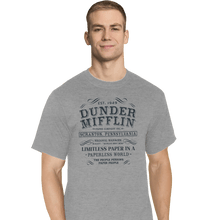 Load image into Gallery viewer, Shirts T-Shirts, Tall / Large / Sports Grey Limitless Paper
