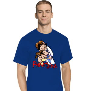 Shirts T-Shirts, Tall / Large / Royal Blue Pam & Jim
