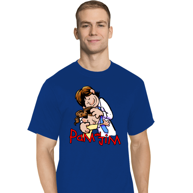 Shirts T-Shirts, Tall / Large / Royal Blue Pam & Jim