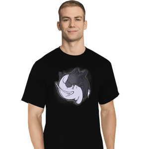 Shirts T-Shirts, Tall / Large / Black Dragon Tao