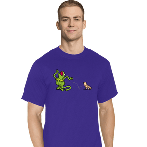 Secret_Shirts T-Shirts, Tall / Large / Royal Blue Empty Frog