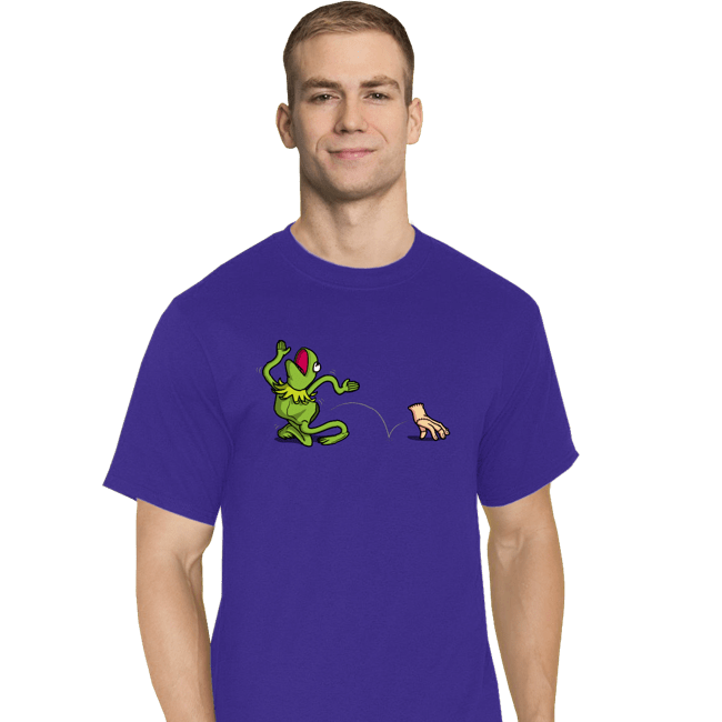 Secret_Shirts T-Shirts, Tall / Large / Royal Blue Empty Frog