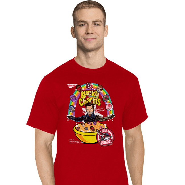 Shirts T-Shirts, Tall / Large / Red Bucky Charms