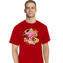 Load image into Gallery viewer, Shirts T-Shirts, Tall / Large / Red Pro Skater Princess
