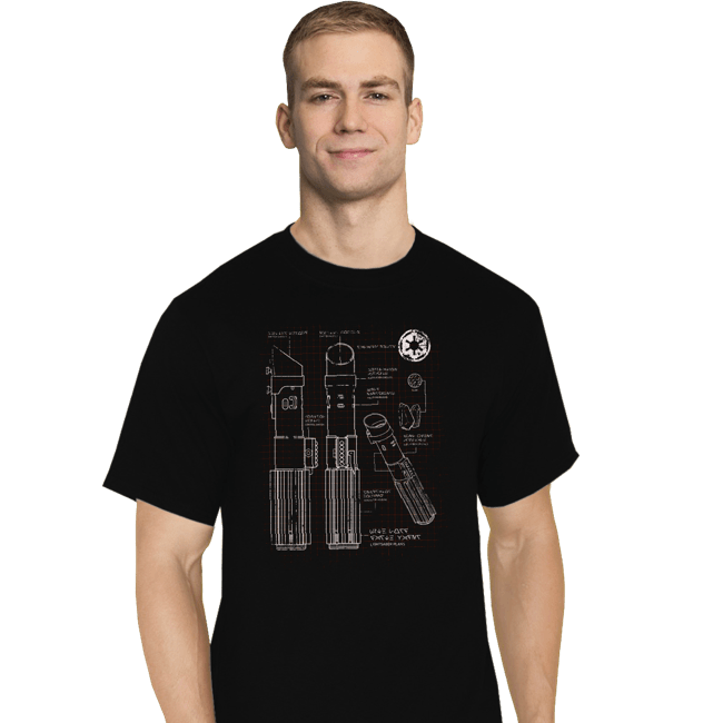 Daily_Deal_Shirts T-Shirts, Tall / Large / Black Darkside Schematics