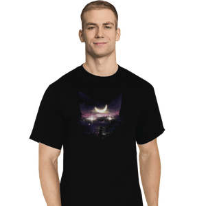Secret_Shirts T-Shirts, Tall / Large / Black Moon Chaser Secret Sale