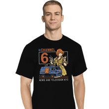 Load image into Gallery viewer, Daily_Deal_Shirts T-Shirts, Tall / Large / Black Channel 6 News
