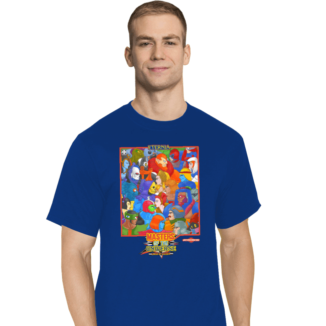 Shirts T-Shirts, Tall / Large / Royal Blue MOTU Arcade