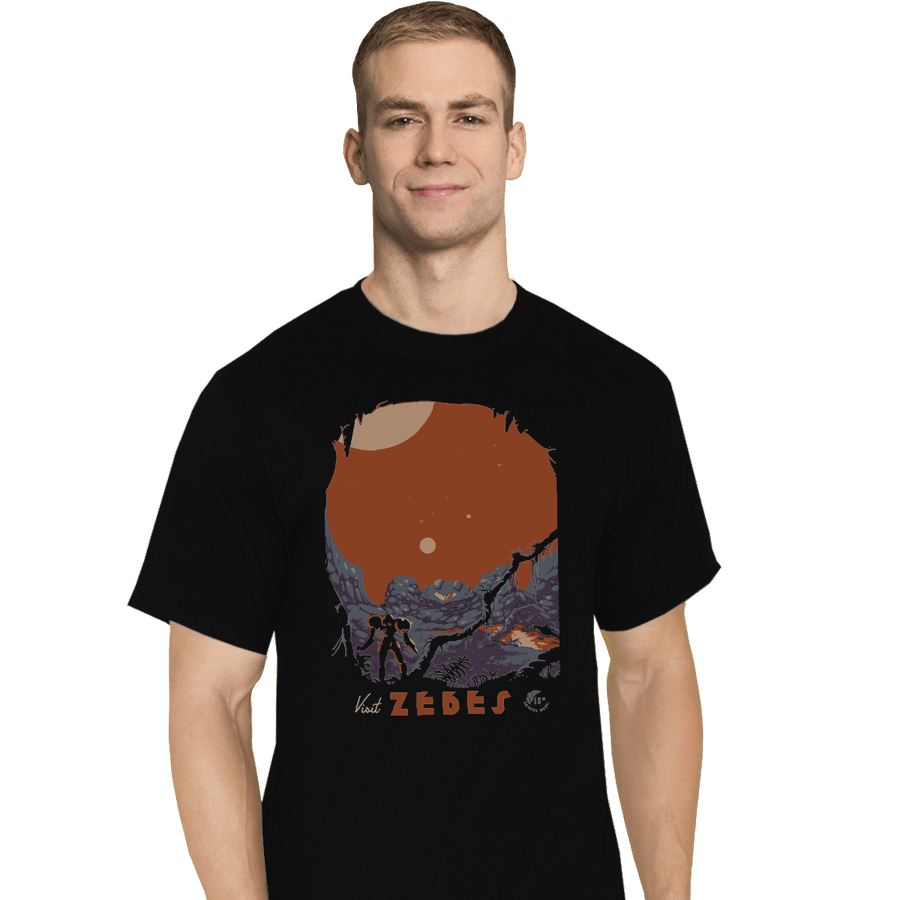 Shirts T-Shirts, Tall / Large / Black Visit Zebes