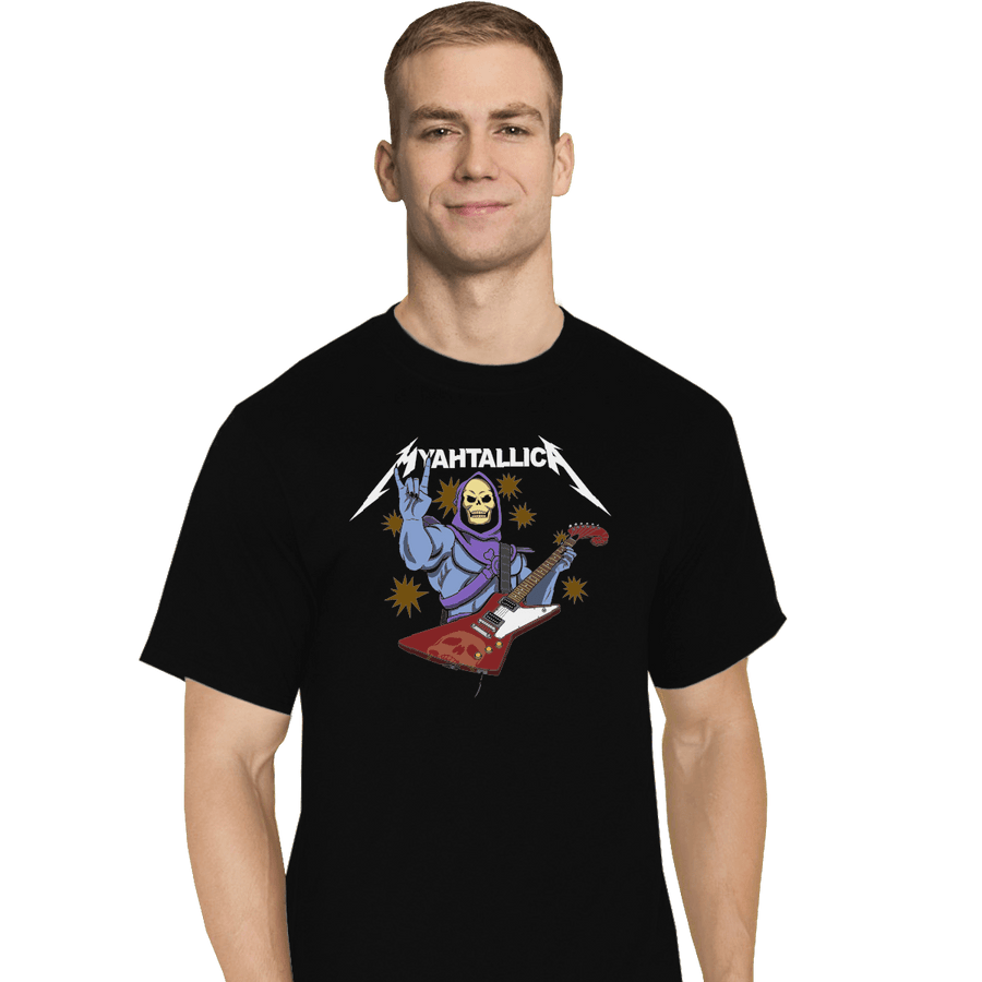 Shirts T-Shirts, Tall / Large / Black Myahtallica