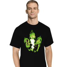Load image into Gallery viewer, Daily_Deal_Shirts T-Shirts, Tall / Large / Black Dilophosaurus Footprint
