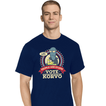 Load image into Gallery viewer, Shirts T-Shirts, Tall / Large / Navy Vote Korvo
